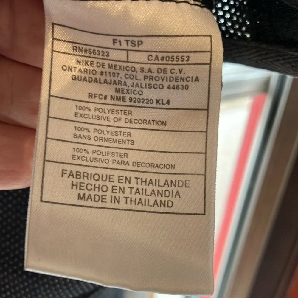 Nike Black Mesh Tank Top - Picture 4 of 5